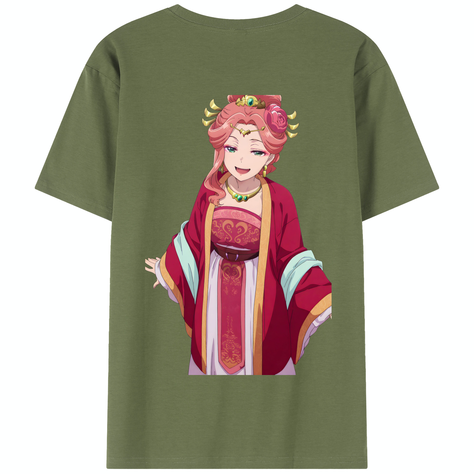 （画像用） 薬屋のひとりごと The Apothecary Diaries 綿100％半袖Tシャツ（背面プリント）